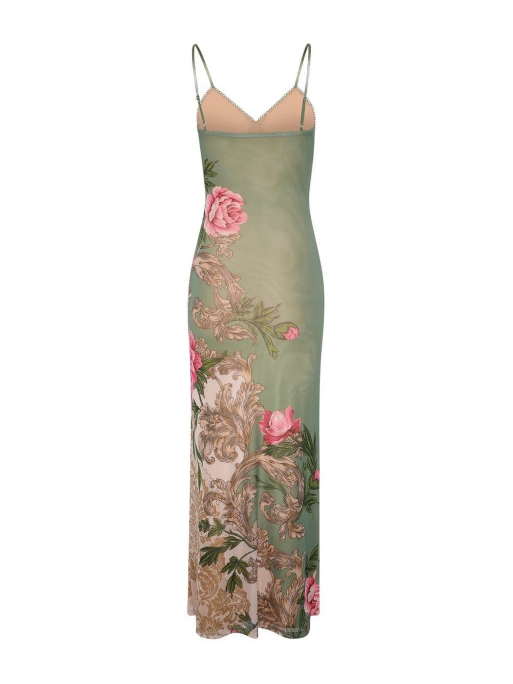 Tiger Mist Julianna Dress - Green Floral - Picture 4 of 5